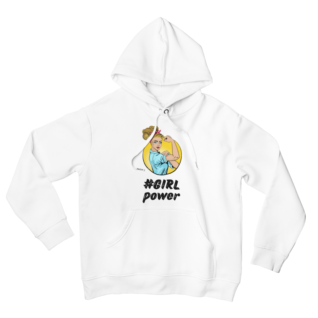 Felpa con Cappuccio "Power Girl"