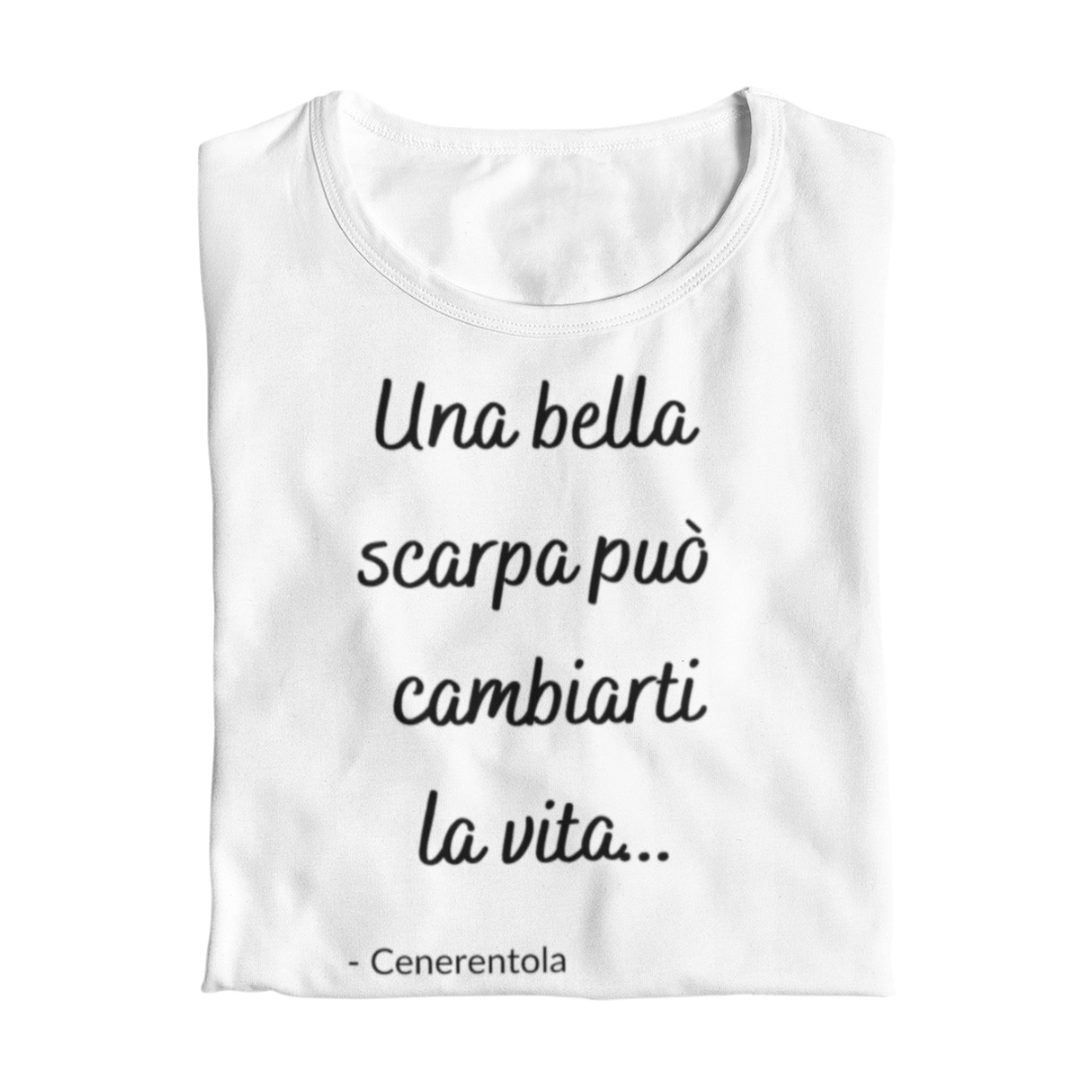 Maglietta Donna "Una bella scarpa"