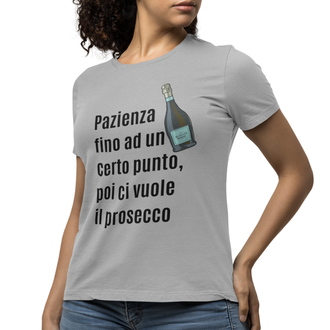 Maglietta Donna "Pazienza fino ad un certo punto"