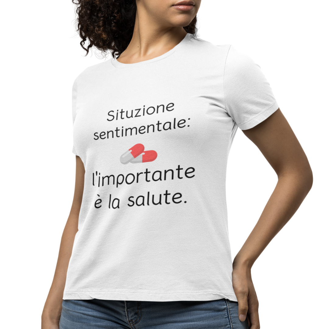 Maglietta Donna "situazione sentimentale"