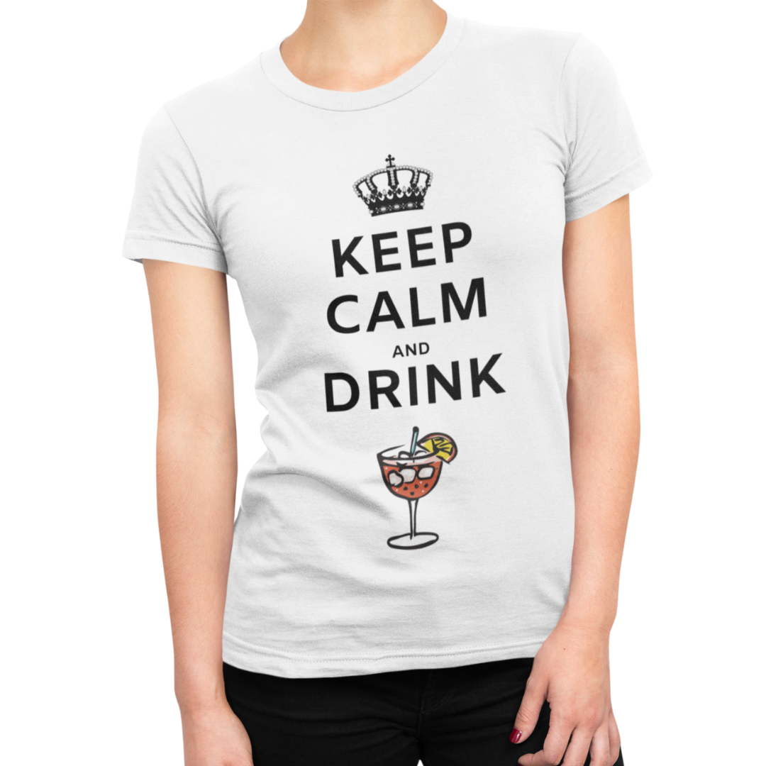 Maglietta Donna "Keep calm and drink spritz"
