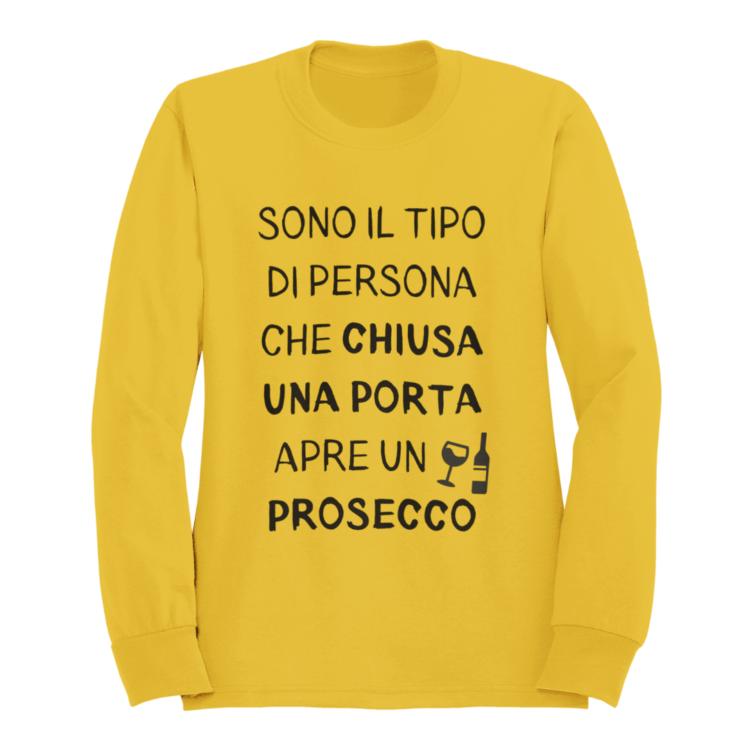 Felpa Girocollo Donna "Sono il tipo di persona"