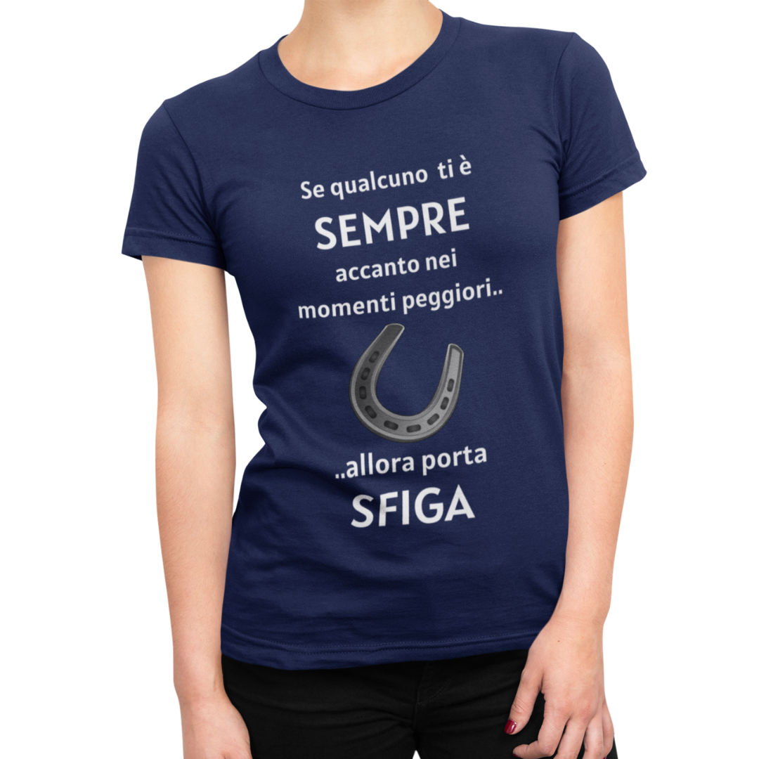 Maglietta Donna "Se qualcuno ti è sempre accanto"