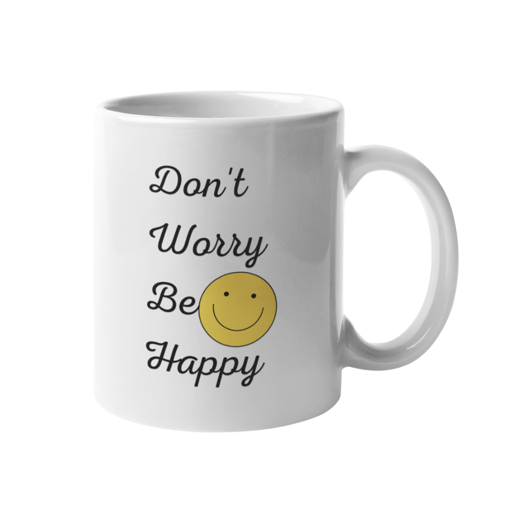 Tazza "Don't worry be happy"