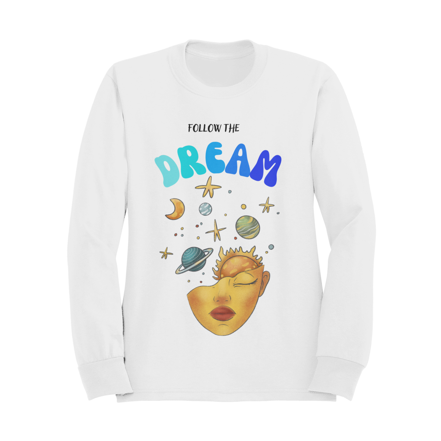 Felpa Girocollo Donna "Follow the DREAM"