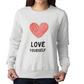 Felpa Girocollo Donna "LOVE YOURSELF"