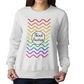 Felpa Girocollo Donna "Think positive"