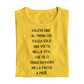 Maglietta Donna "Volevo dire al treno"