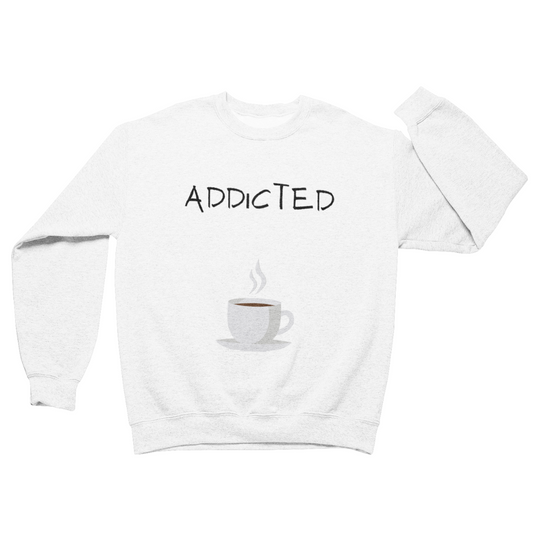 Felpa Girocollo Uomo "Addicted"