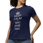 Maglietta Donna "Keep calm and mai dire mai"
