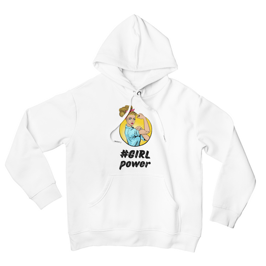 Felpa con Cappuccio "Power Girl"
