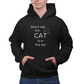 Felpa con Cappuccio Uomo "Don't say the cat is in the sac"