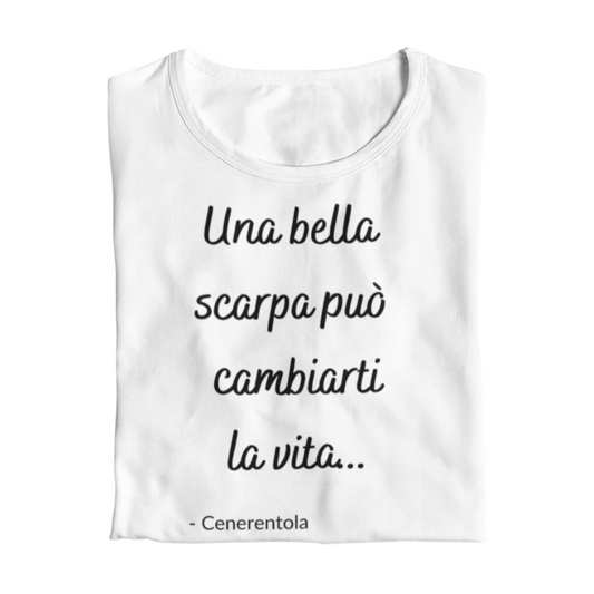 Maglietta Donna "Una bella scarpa"