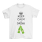 Maglietta Uomo "Keep calm and drink birra"