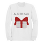 Felpa Girocollo Donna "All you need is love"