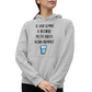 Felpa con Cappuccio Donna "Se vedi sempre il bicchiere mezzo vuoto"