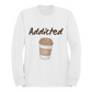 Felpa Girocollo Donna "Addicted"