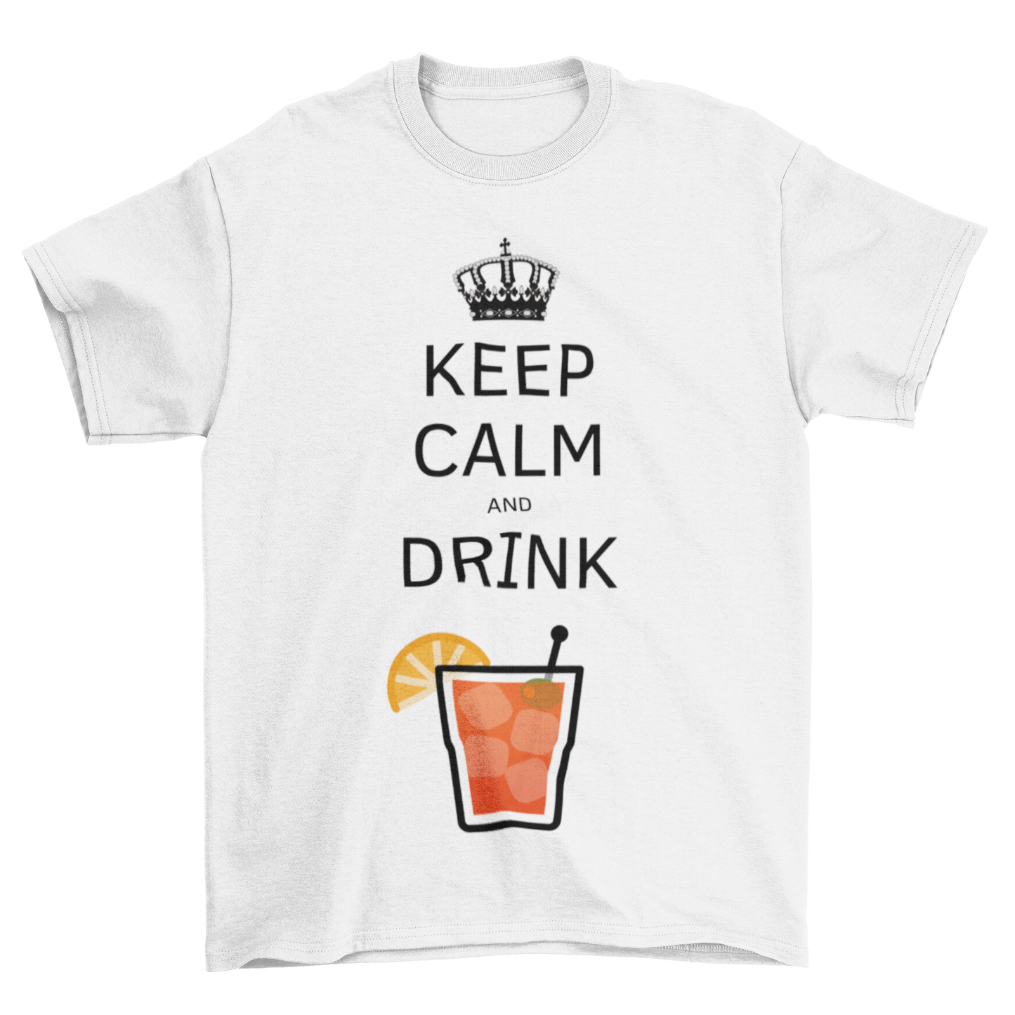 Maglietta Uomo "Kip calm and drink spritz"
